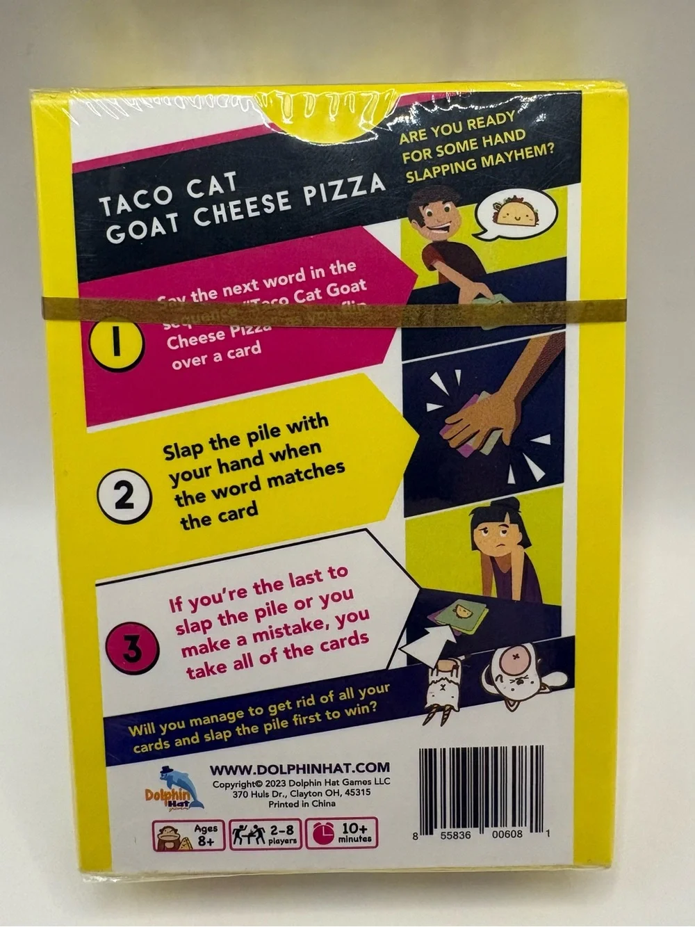 Taco Cat Goat Cheese Pizza Card Game Sealed